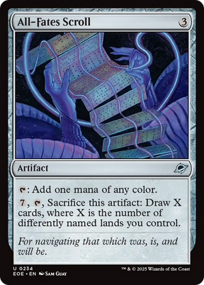 Magic: The Gathering - All-Fates Scroll - Edge of Eternities