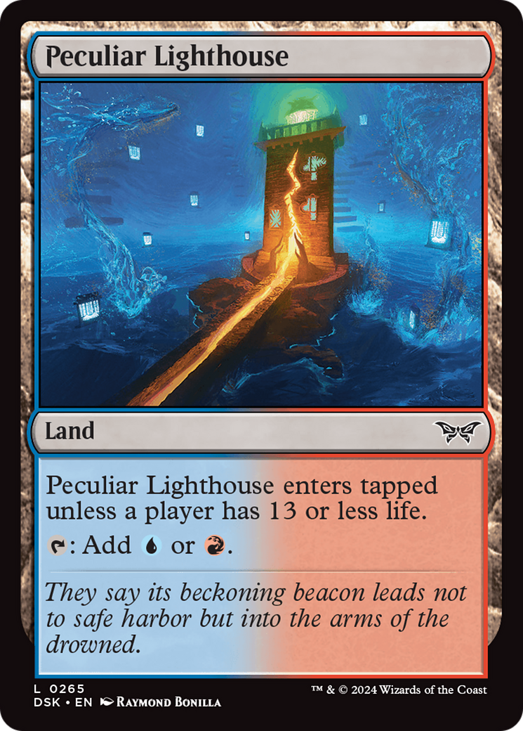 Magic: The Gathering - Peculiar Lighthouse - Duskmourn: House of Horror