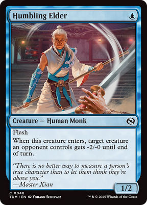 Magic: The Gathering - Humbling Elder - Tarkir: Dragonstorm