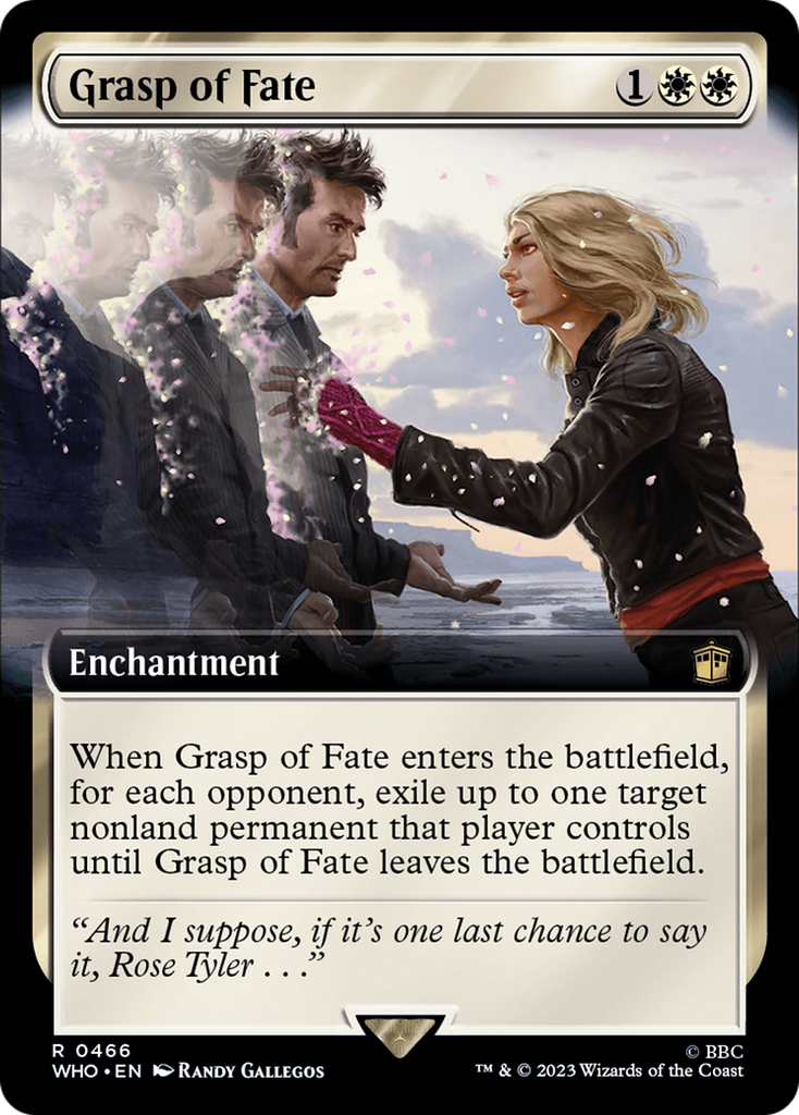 Magic: The Gathering - Grasp of Fate Foil - Doctor Who