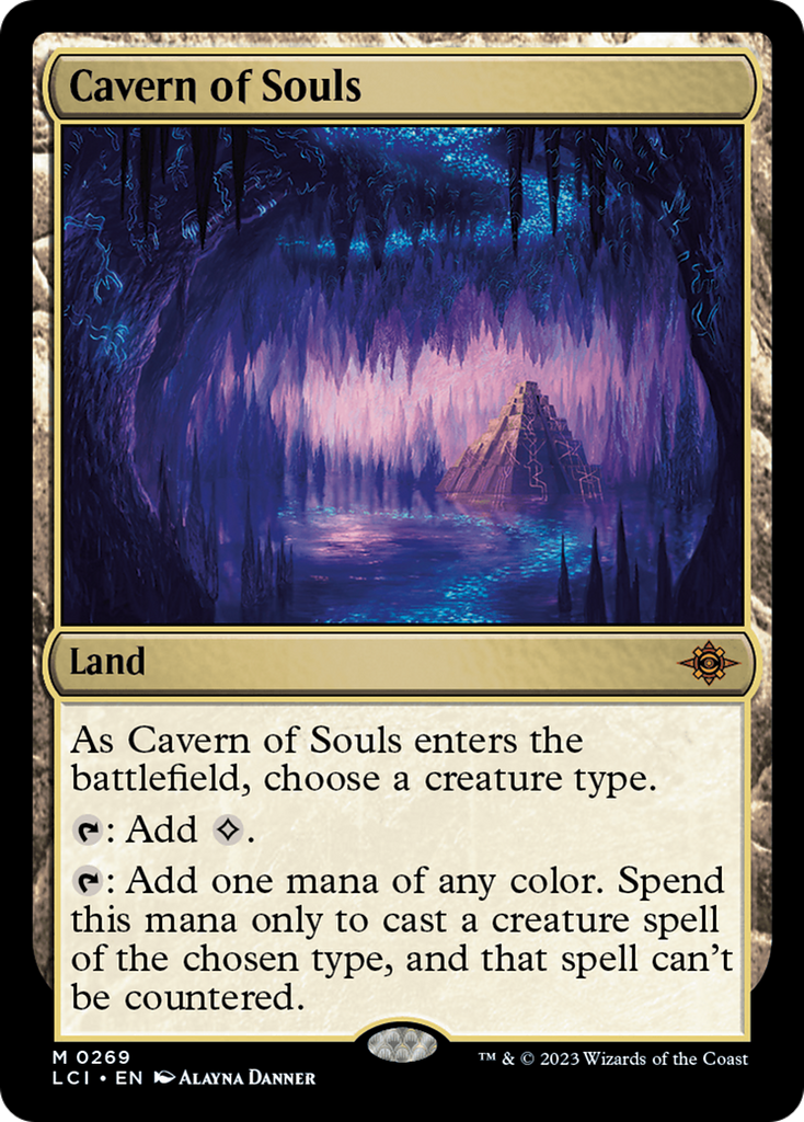 Magic: The Gathering - Cavern of Souls Foil - The Lost Caverns of Ixalan