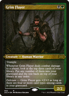 Magic: The Gathering - Grim Flayer Foil - Double Masters 2022