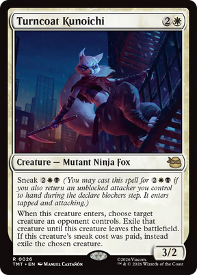 Magic: The Gathering - Turncoat Kunoichi - Teenage Mutant Ninja Turtles