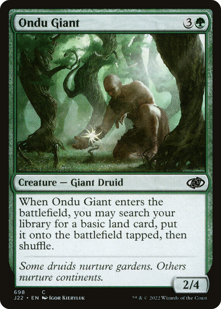 Magic: The Gathering - Ondu Giant - Jumpstart 2022