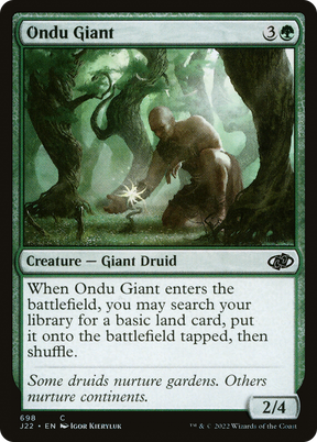 Magic: The Gathering - Ondu Giant - Jumpstart 2022