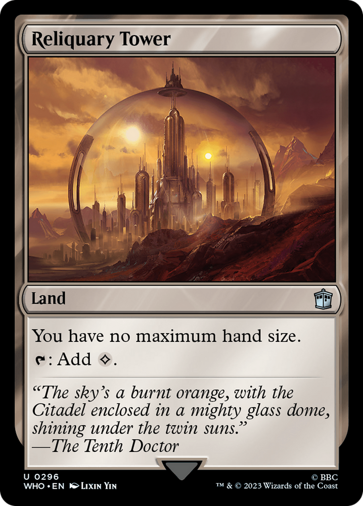 Magic: The Gathering - Reliquary Tower - Doctor Who