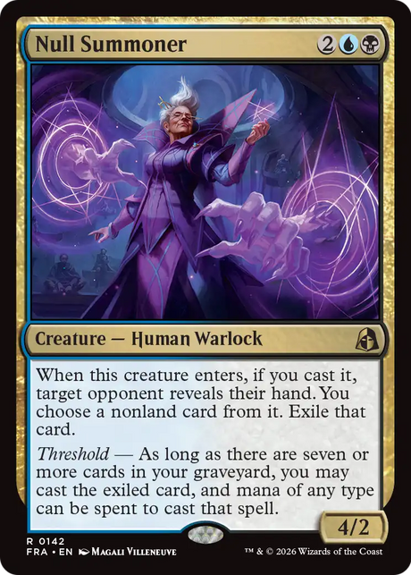 Magic: The Gathering - Null Summoner - Reality Fracture