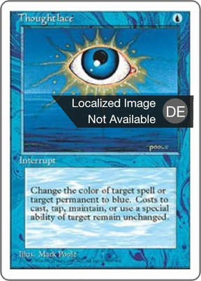 Magic: The Gathering - Gedankengewebe - Fourth Edition
