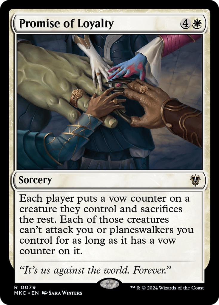 Magic: The Gathering - Promise of Loyalty - Murders at Karlov Manor Commander