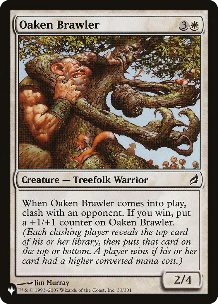 Magic: The Gathering - Oaken Brawler - The List