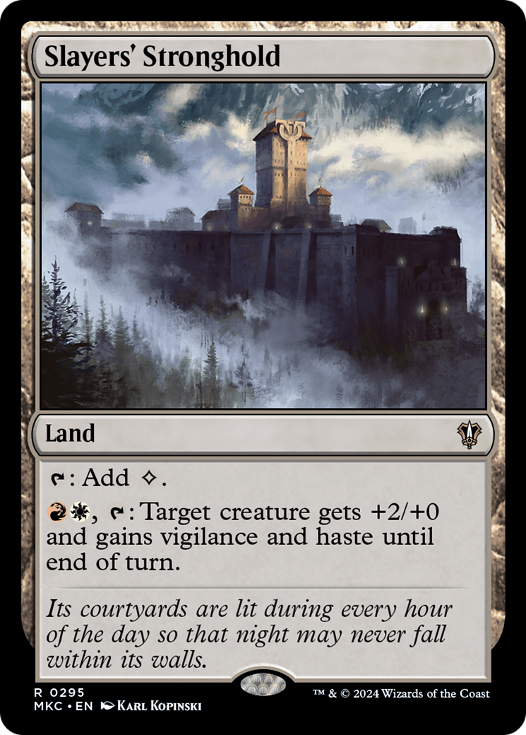 Magic: The Gathering - Slayers' Stronghold - Murders at Karlov Manor Commander