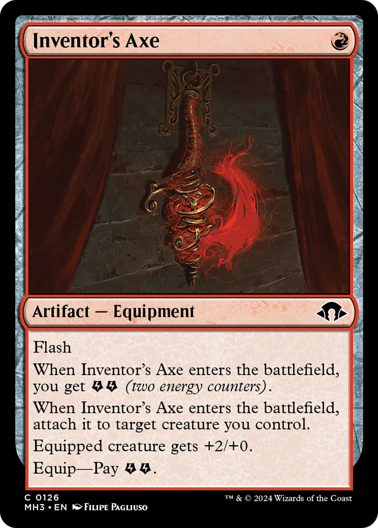 Magic: The Gathering - Inventor's Axe Foil - Modern Horizons 3