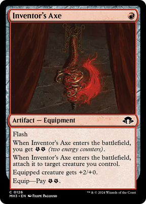Magic: The Gathering - Inventor's Axe Foil - Modern Horizons 3