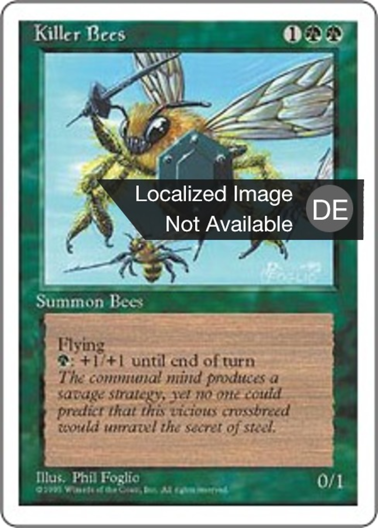 Magic: The Gathering - Killerbienen - Fourth Edition