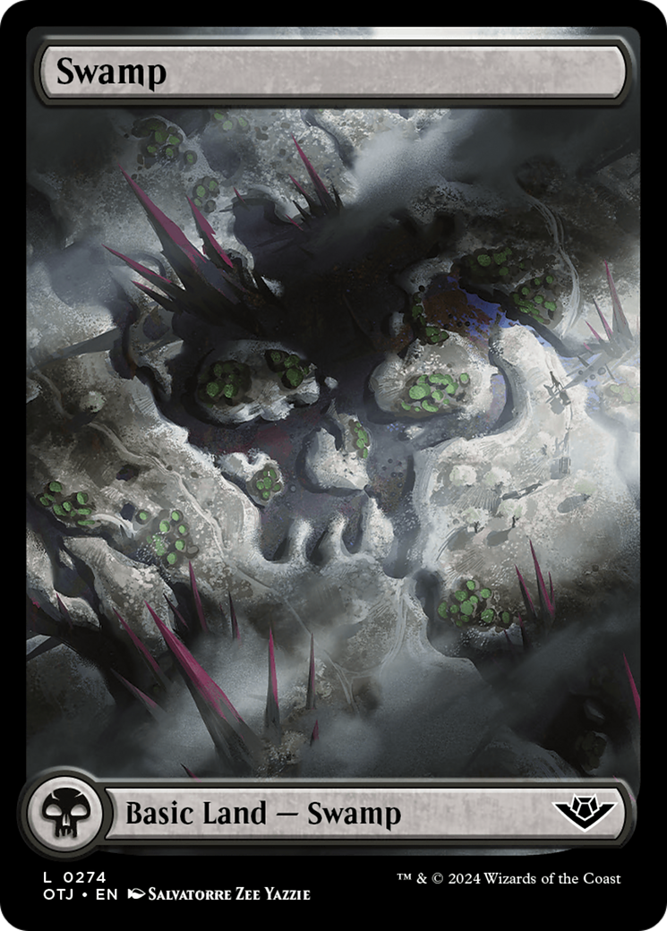 Magic: The Gathering - Swamp #274 Foil - Outlaws of Thunder Junction
