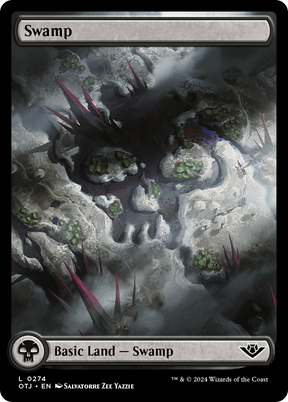 Magic: The Gathering - Swamp #274 Foil - Outlaws of Thunder Junction