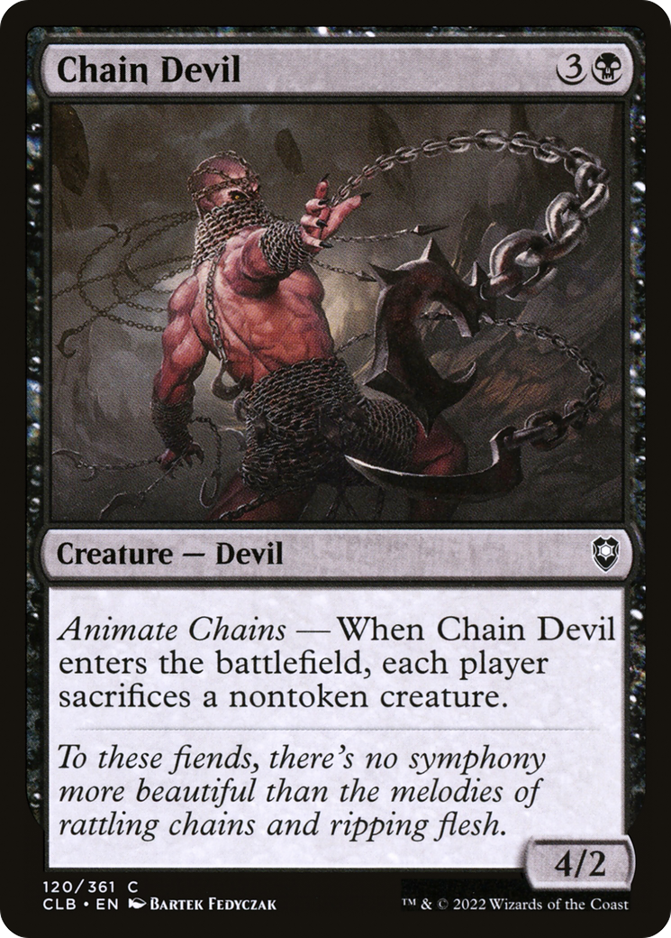 Magic: The Gathering - Chain Devil - Commander Legends: Battle for Baldur's Gate