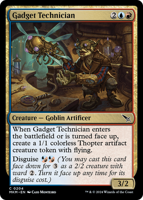 Magic: The Gathering - Gadget Technician - Murders at Karlov Manor