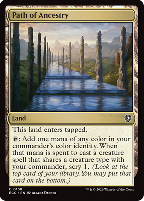 Magic: The Gathering - Path of Ancestry - Lorwyn Eclipsed Commander