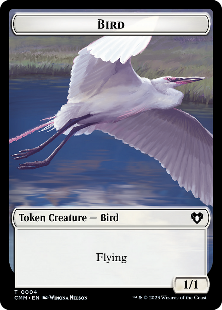 Magic: The Gathering - Bird Token - Commander Masters Tokens