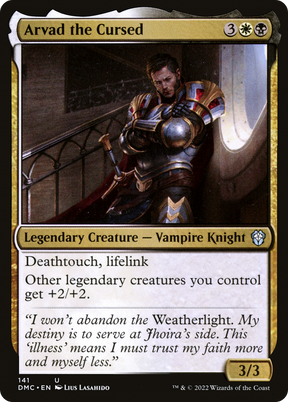 Magic: The Gathering - Arvad the Cursed - Dominaria United Commander