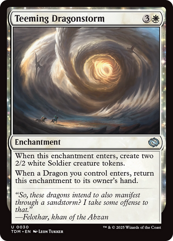 Magic: The Gathering - Teeming Dragonstorm - Tarkir: Dragonstorm