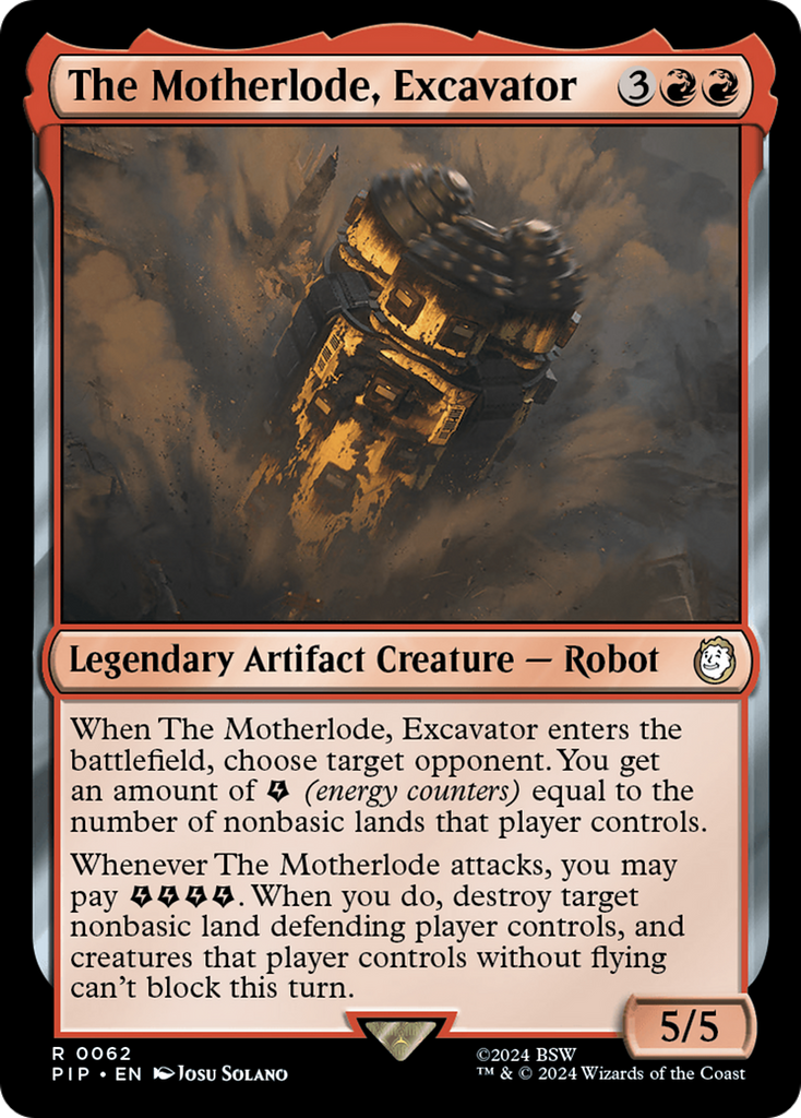 Magic: The Gathering - The Motherlode, Excavator - Fallout