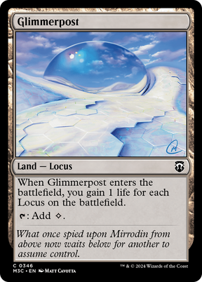 Magic: The Gathering - Glimmerpost - Modern Horizons 3 Commander