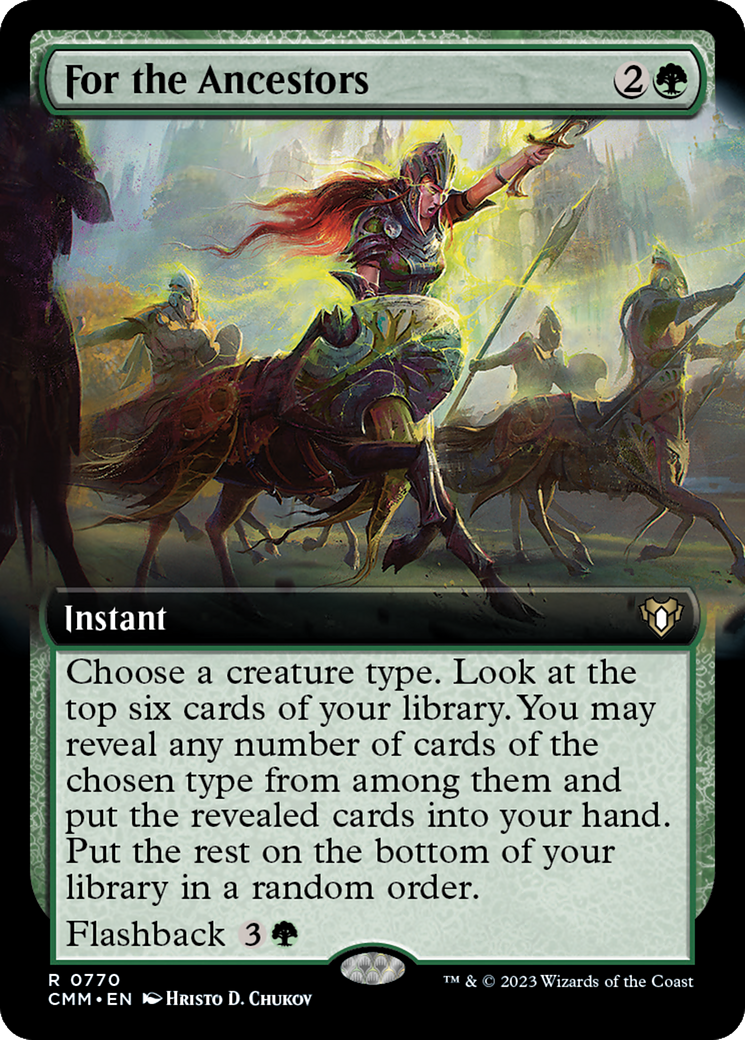 Magic: The Gathering - For the Ancestors - Commander Masters