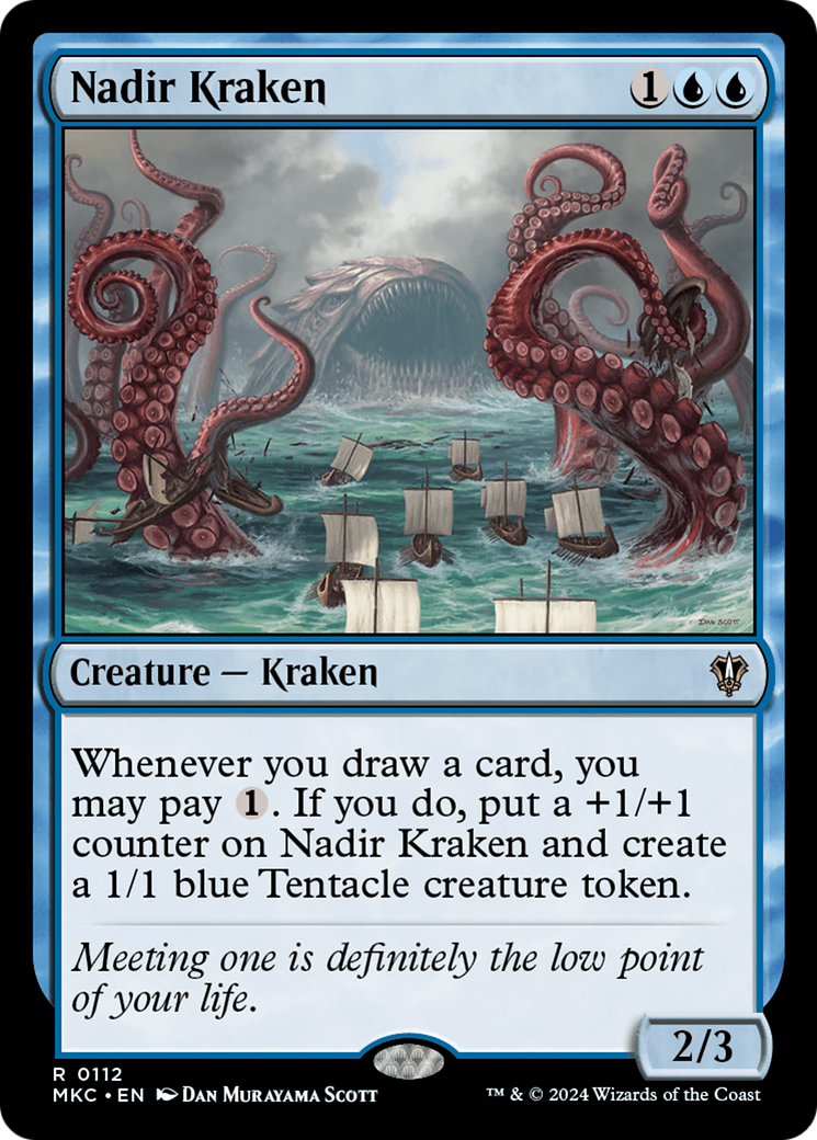 Magic: The Gathering - Nadir Kraken - Murders at Karlov Manor Commander