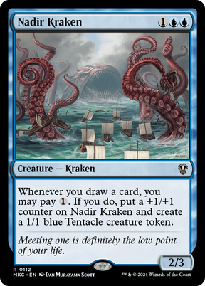 Magic: The Gathering - Nadir Kraken - Murders at Karlov Manor Commander