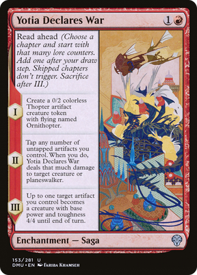 Magic: The Gathering - Yotia Declares War Foil - Dominaria United