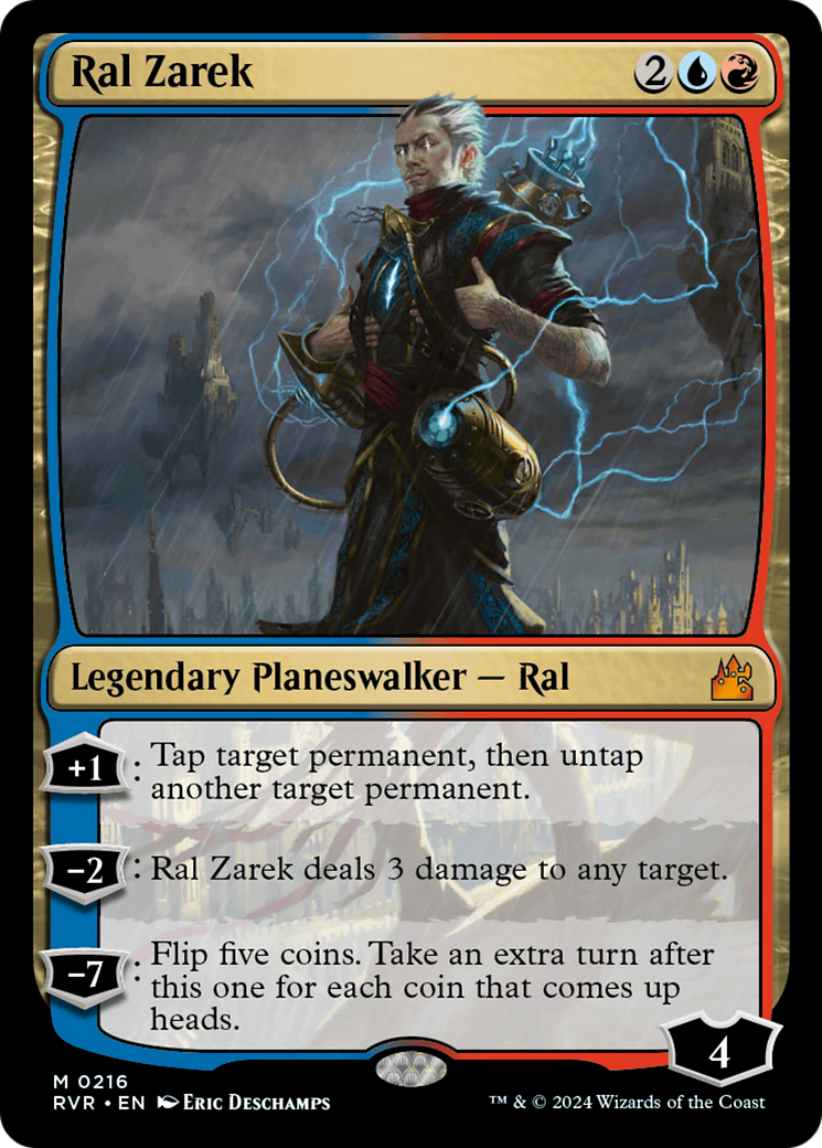 Magic: The Gathering - Ral Zarek - Ravnica Remastered