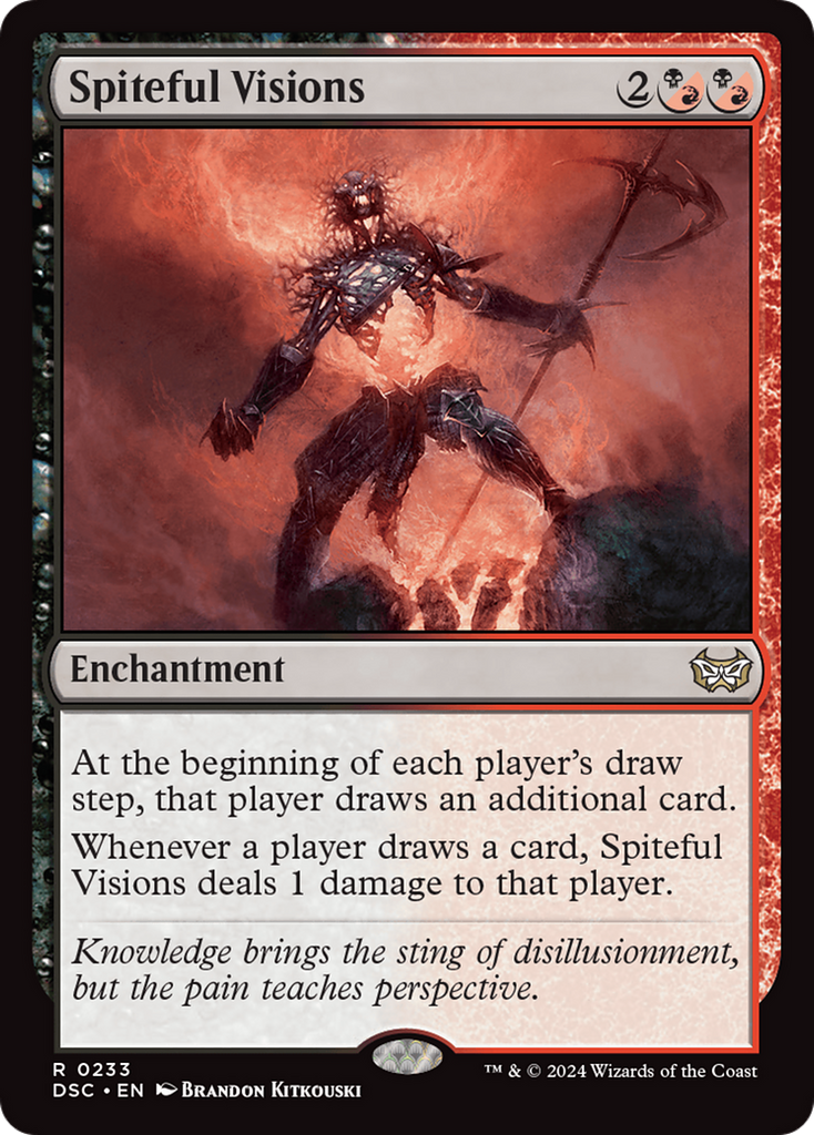 Magic: The Gathering - Spiteful Visions - Duskmourn: House of Horror Commander