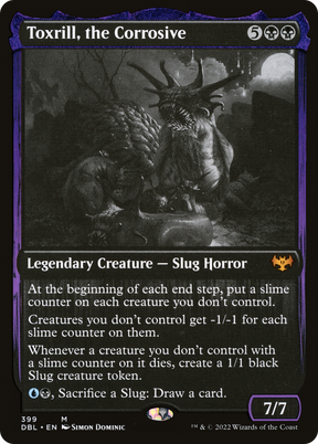 Magic: The Gathering - Toxrill, the Corrosive - Innistrad: Double Feature