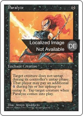 Magic: The Gathering - Lähmung - Fourth Edition