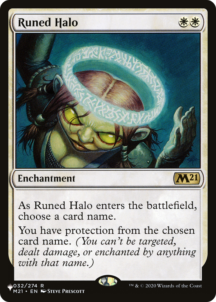 Magic: The Gathering - Runed Halo - The List