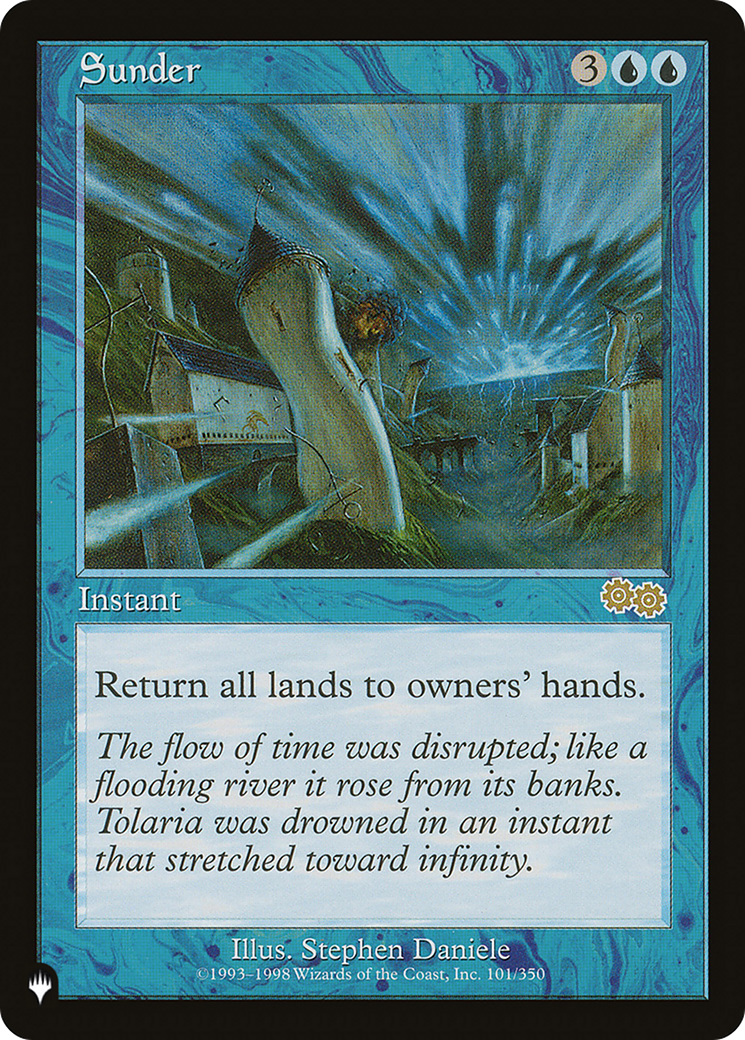 Magic: The Gathering - Sunder - The List