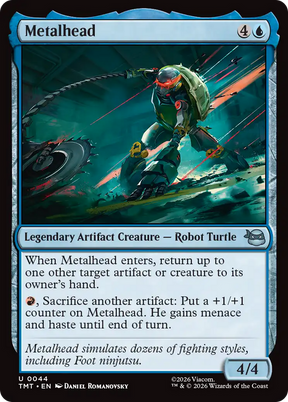 Magic: The Gathering - Metalhead - Teenage Mutant Ninja Turtles