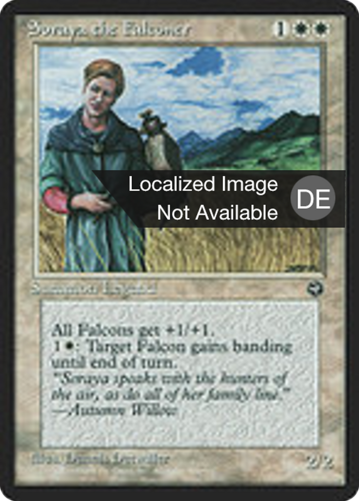 Magic: The Gathering - Sorayna, die Falknerin - Homelands