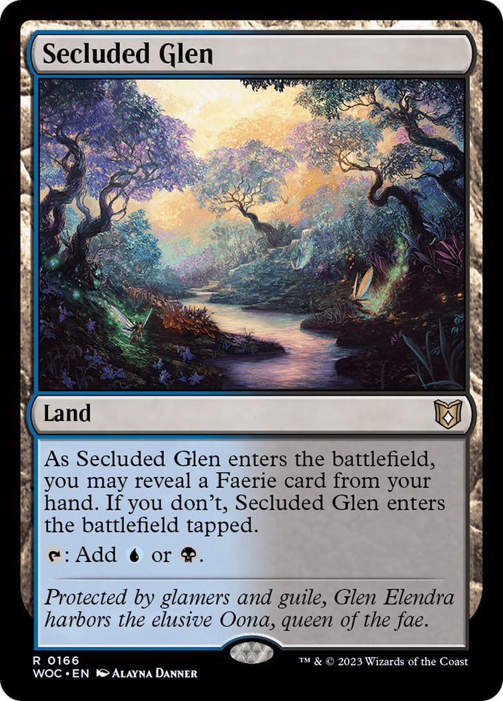Magic: The Gathering - Secluded Glen - Wilds of Eldraine Commander