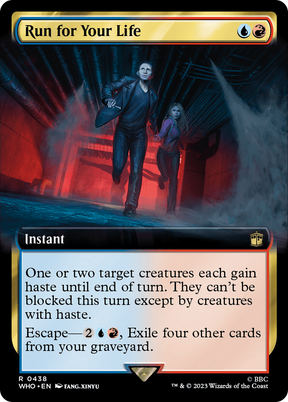 Magic: The Gathering - Run for Your Life - Doctor Who
