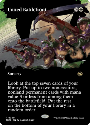 Magic: The Gathering - United Battlefront Foil - Tarkir: Dragonstorm