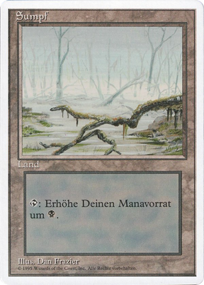Magic: The Gathering - Sumpf - Revised Edition