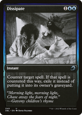 Magic: The Gathering - Dissipate Foil - Innistrad: Double Feature