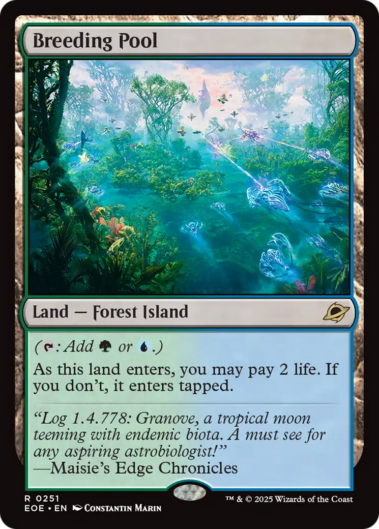 Magic: The Gathering - Breeding Pool - Edge of Eternities