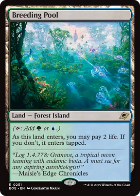 Magic: The Gathering - Breeding Pool Foil - Edge of Eternities