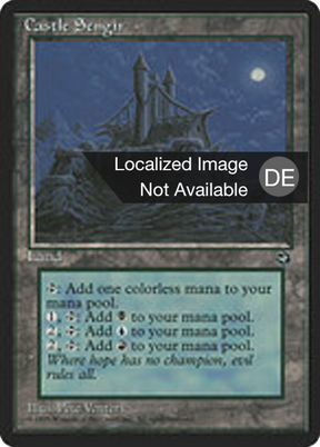 Magic: The Gathering - Schloß Sengir - Homelands
