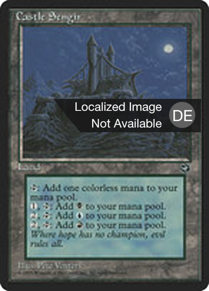 Magic: The Gathering - Schloß Sengir - Homelands