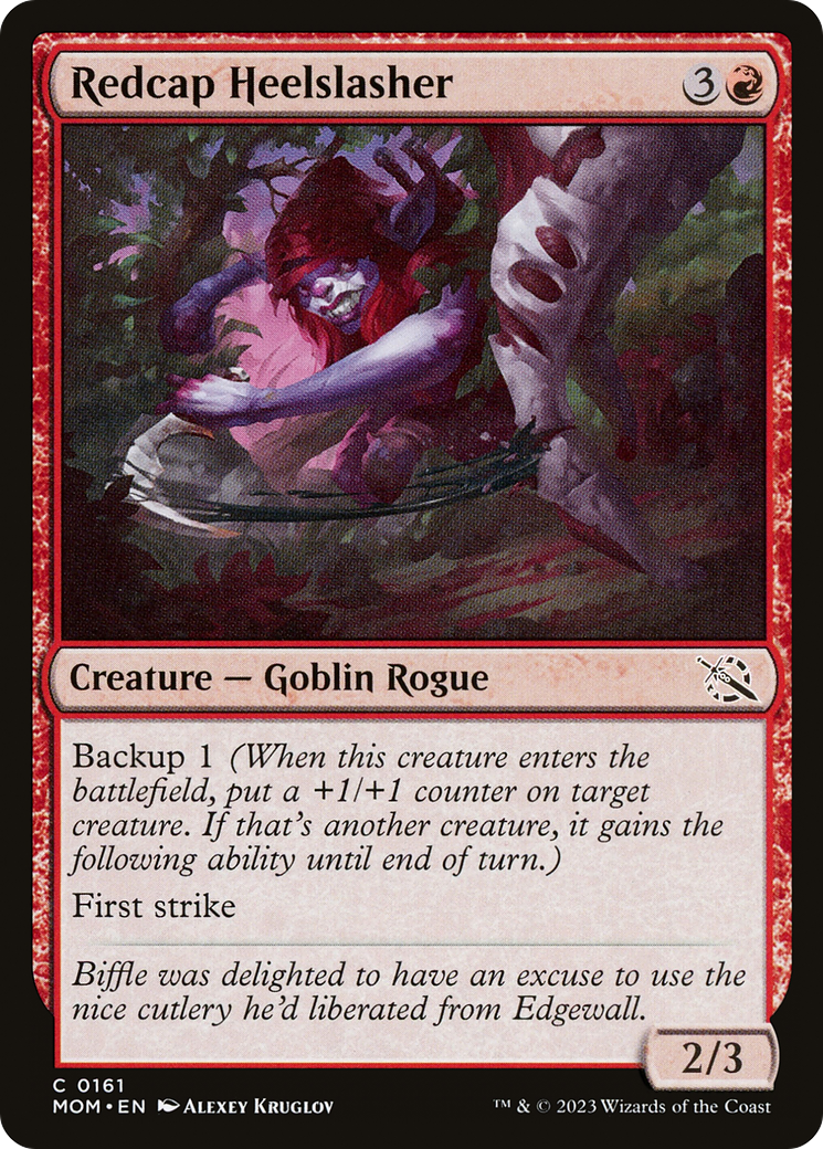 Magic: The Gathering - Redcap Heelslasher - March of the Machine